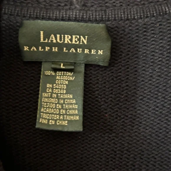 Ralph Lauren Dark Blue Women’s Hoodie Jacket - Picture 2 of 6